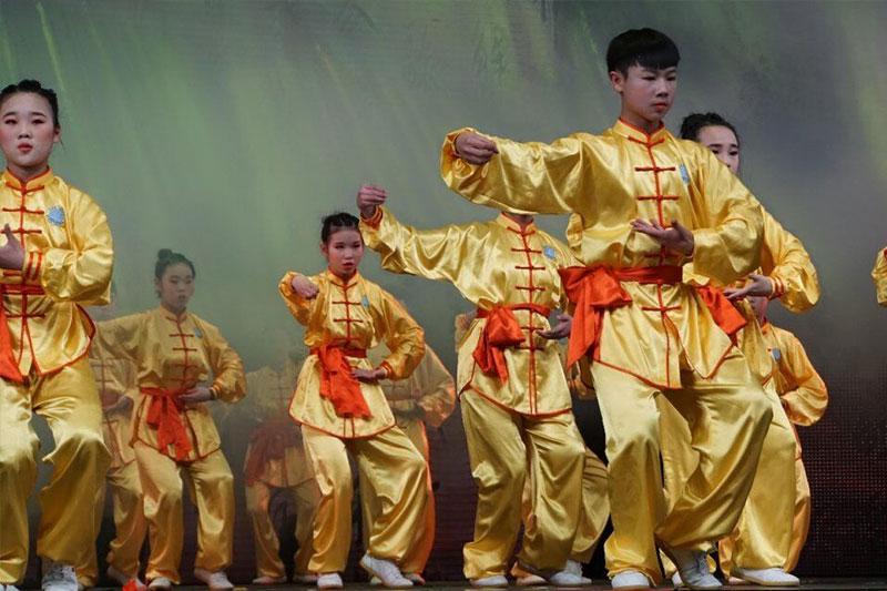 重慶少兒春晚太極表演